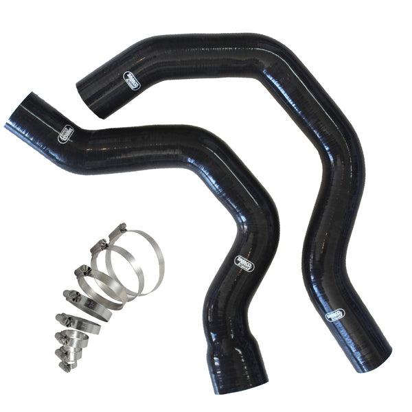Jeep Cherokee 2.5 & 2.8 Ltr 51mm Turbo 2001-2004, Silicone Turbo Hose Kit