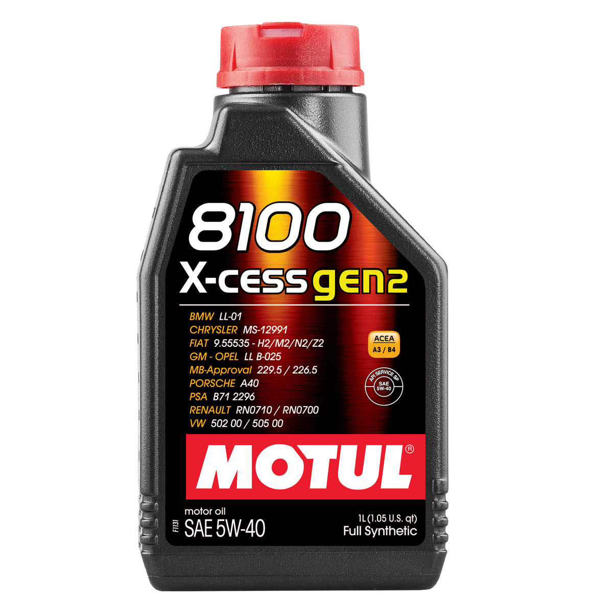 8100 X-cess Gen2 Engine Oil 5W-40