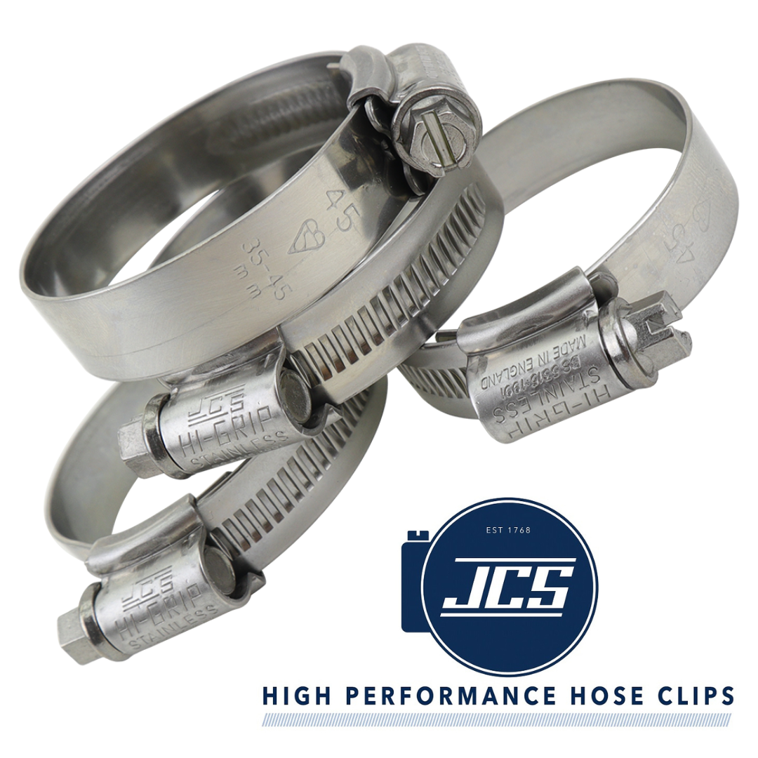 JCS Hi-Grip Hose Clamps - Stainless Steel 304 (A2) - The Kudos Collective
