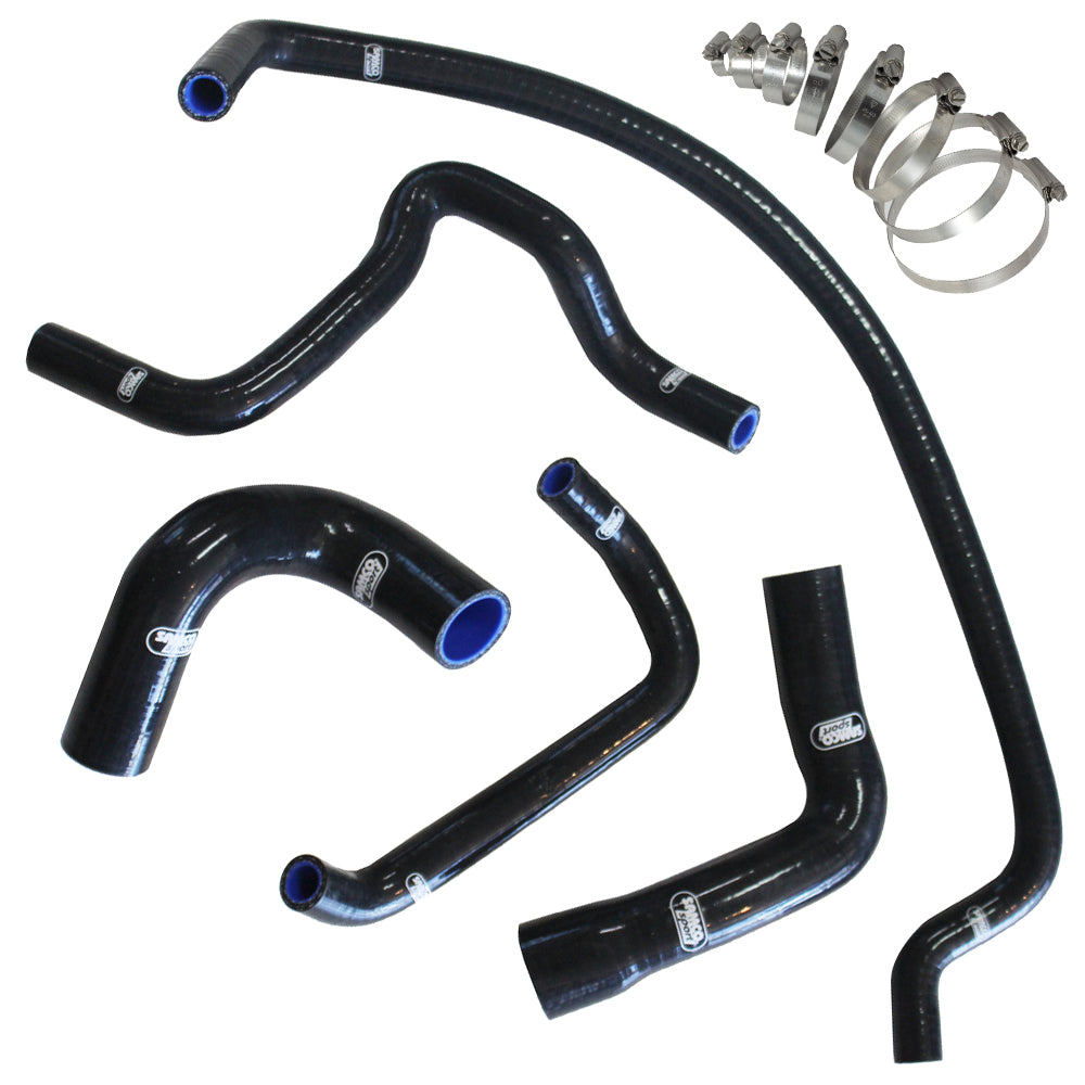 Ford Escort Mk2 RS2000 2.0Ltr (ADM) Silicone Coolant Hose Kit - SamcoSport TCS649/C